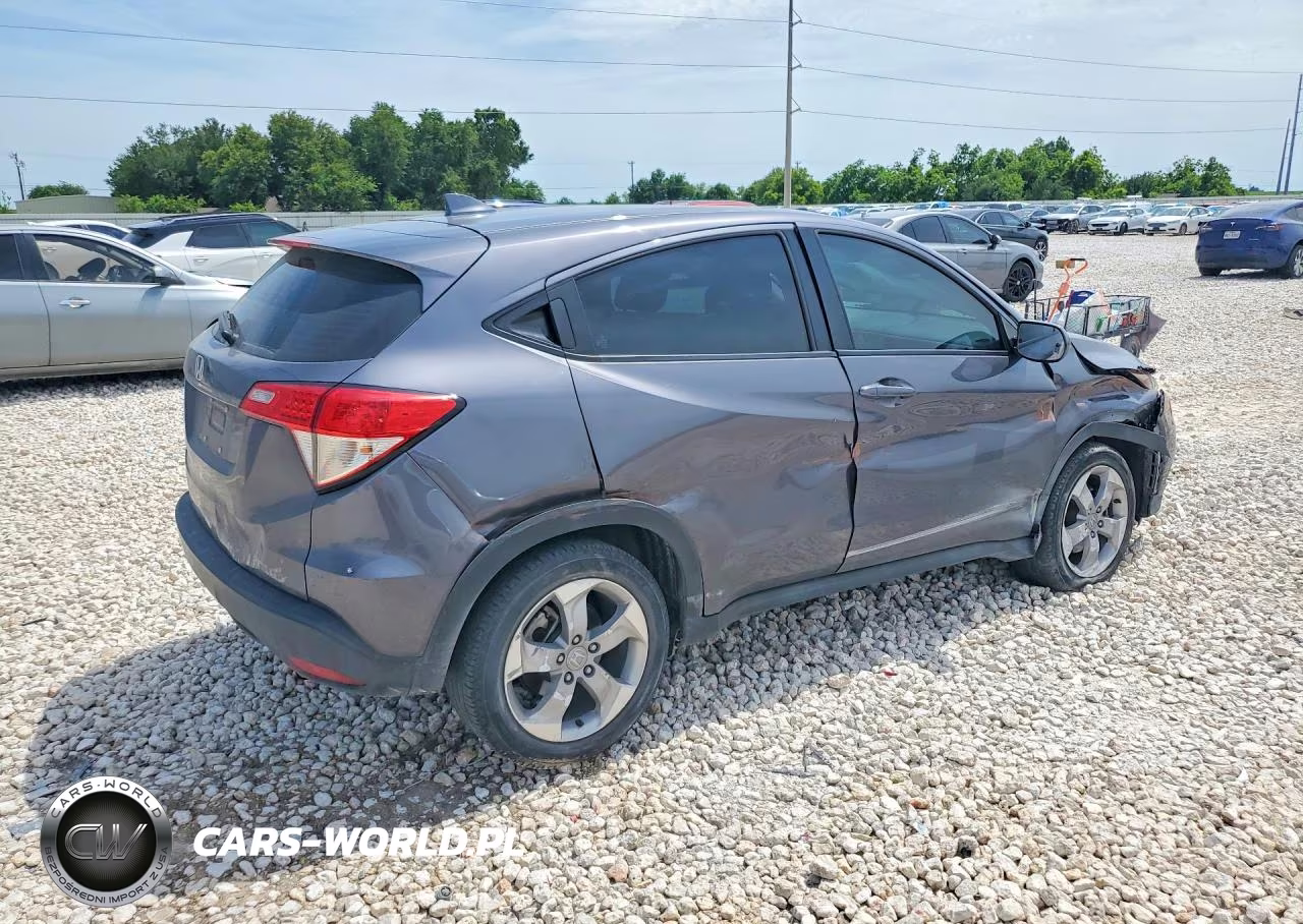 2022 Honda Hr-V Lx VIN:3CZRU5H37NM704198 - 3