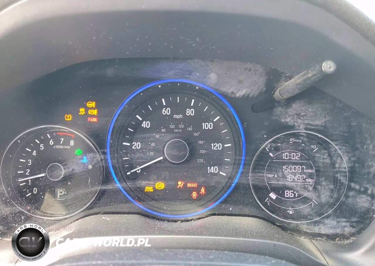 2022 Honda Hr-V Lx VIN:3CZRU5H37NM704198 - 9