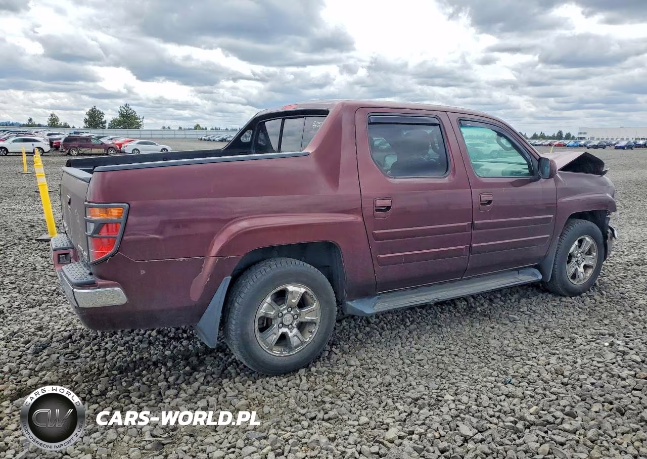 2007 Honda Ridgeline Rtl VIN:2HJYK16537H534410 - 3