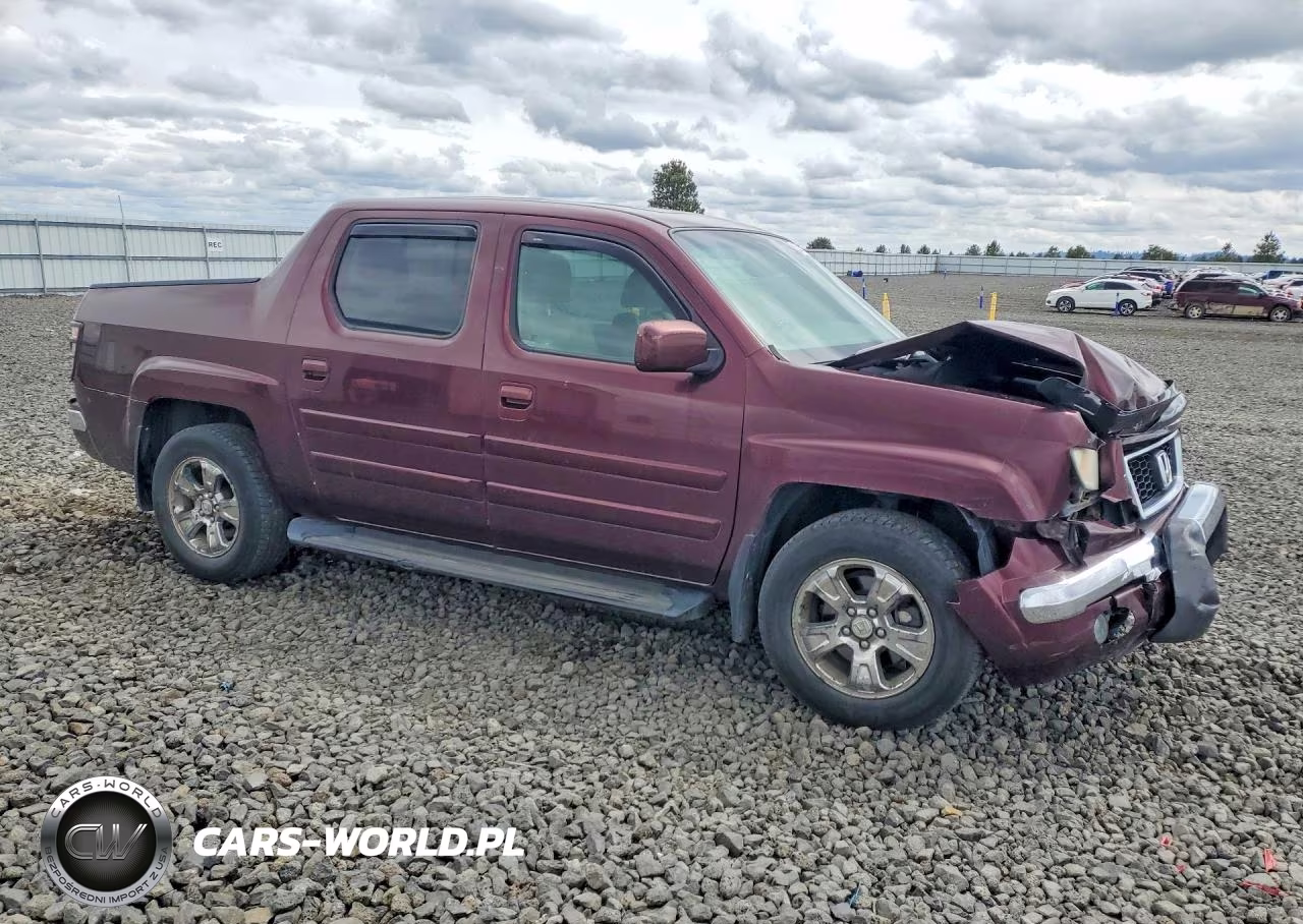 2007 Honda Ridgeline Rtl VIN:2HJYK16537H534410 - 4
