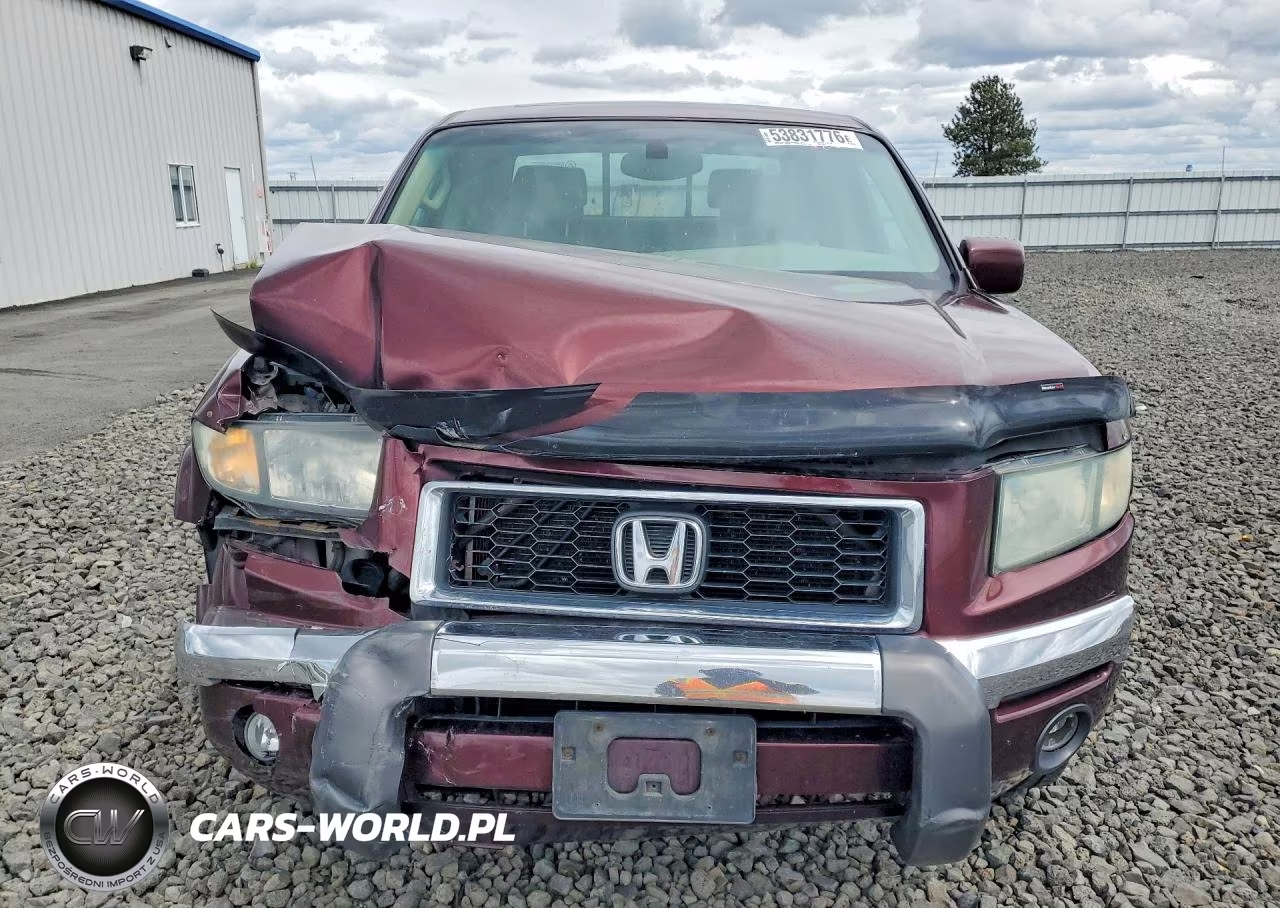 2007 Honda Ridgeline Rtl VIN:2HJYK16537H534410 - 5