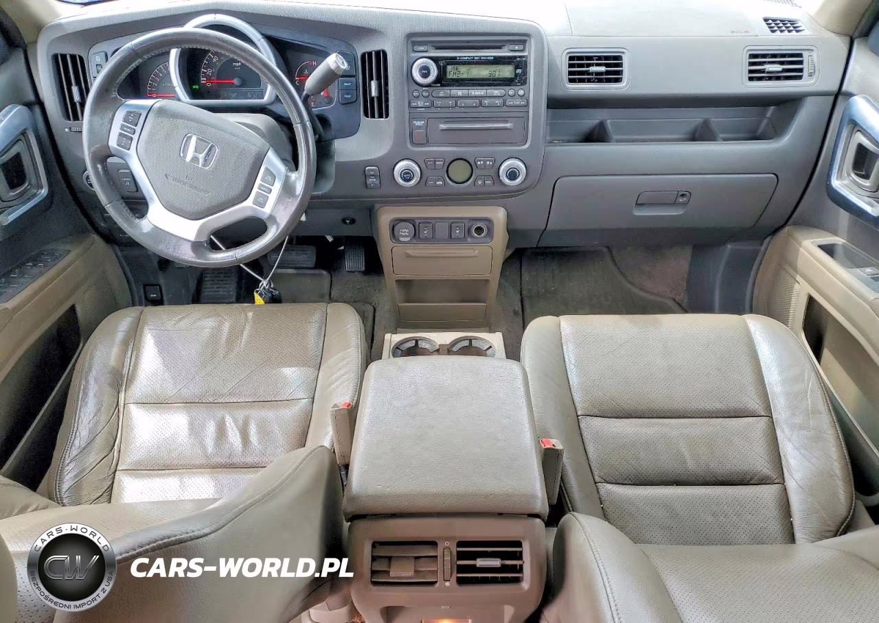 2007 Honda Ridgeline Rtl VIN:2HJYK16537H534410 - 8