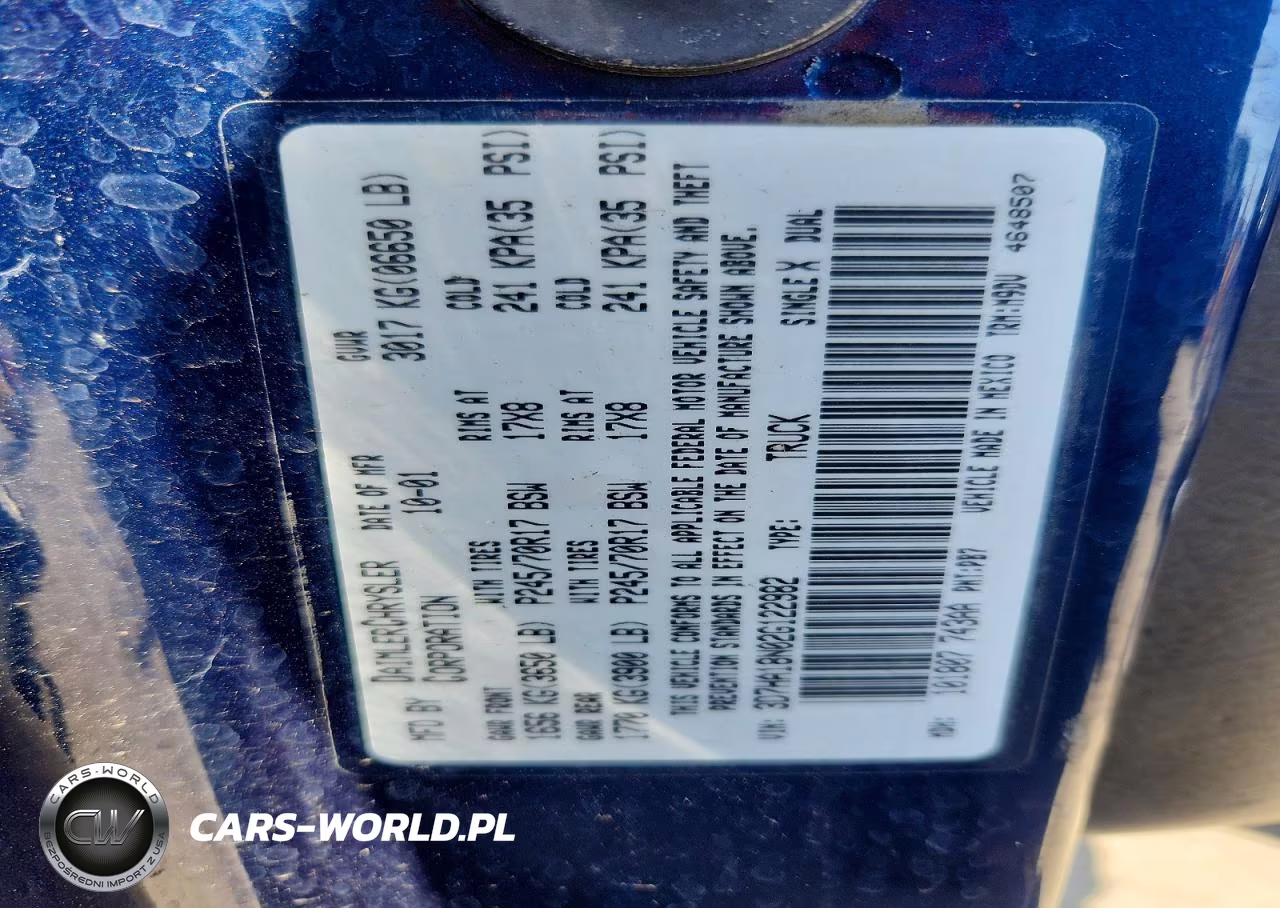 2002 Dodge Ram 1500 VIN:3D7HA18N02G122982 - 12