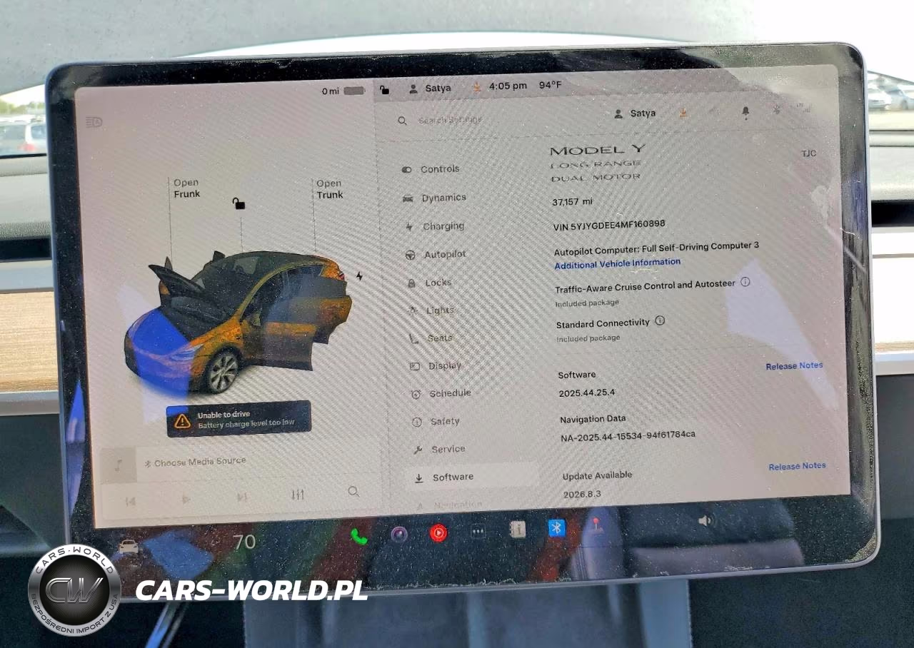 2021 Tesla Model Y VIN:5YJYGDEE4MF160898 - 9