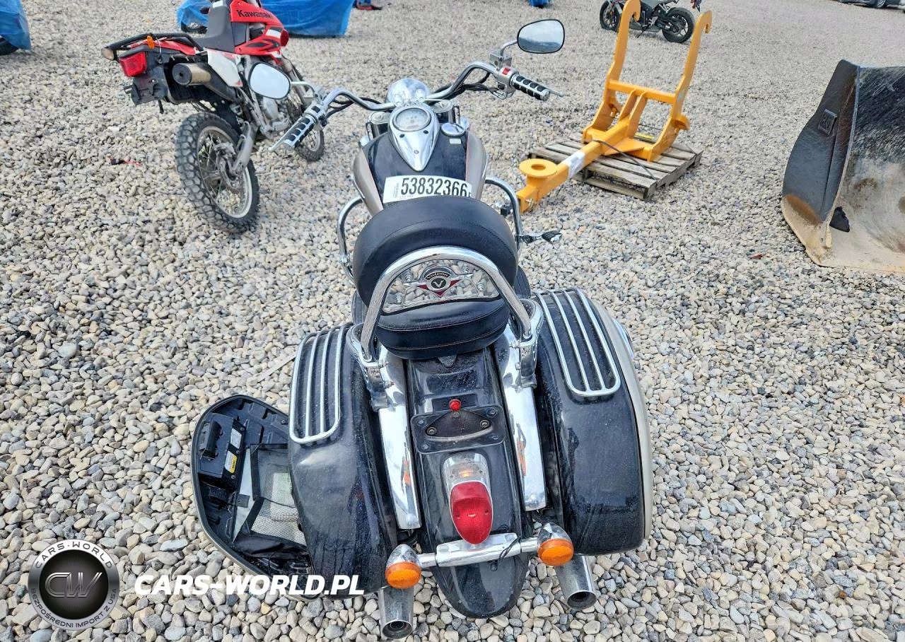 2007 Kawasaki Vn1600 D VIN:JKBVNKD197A013796 - 4