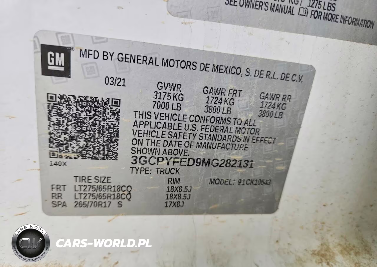2021 Chevrolet Silverado K1500 Lt Trail Boss VIN:3GCPYFED9MG282131 - 12