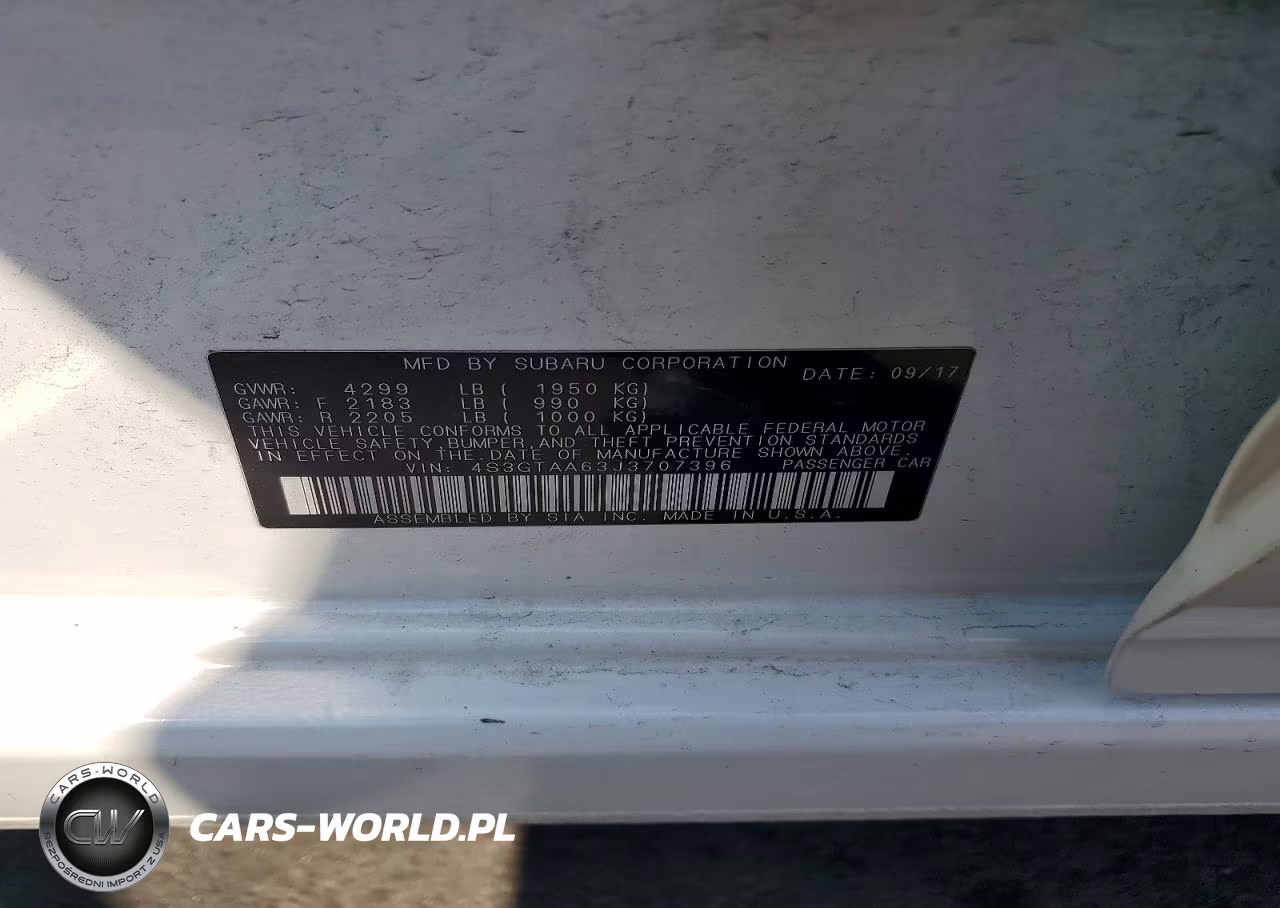2018 Subaru Impreza VIN:4S3GTAA63J3707396 - 12