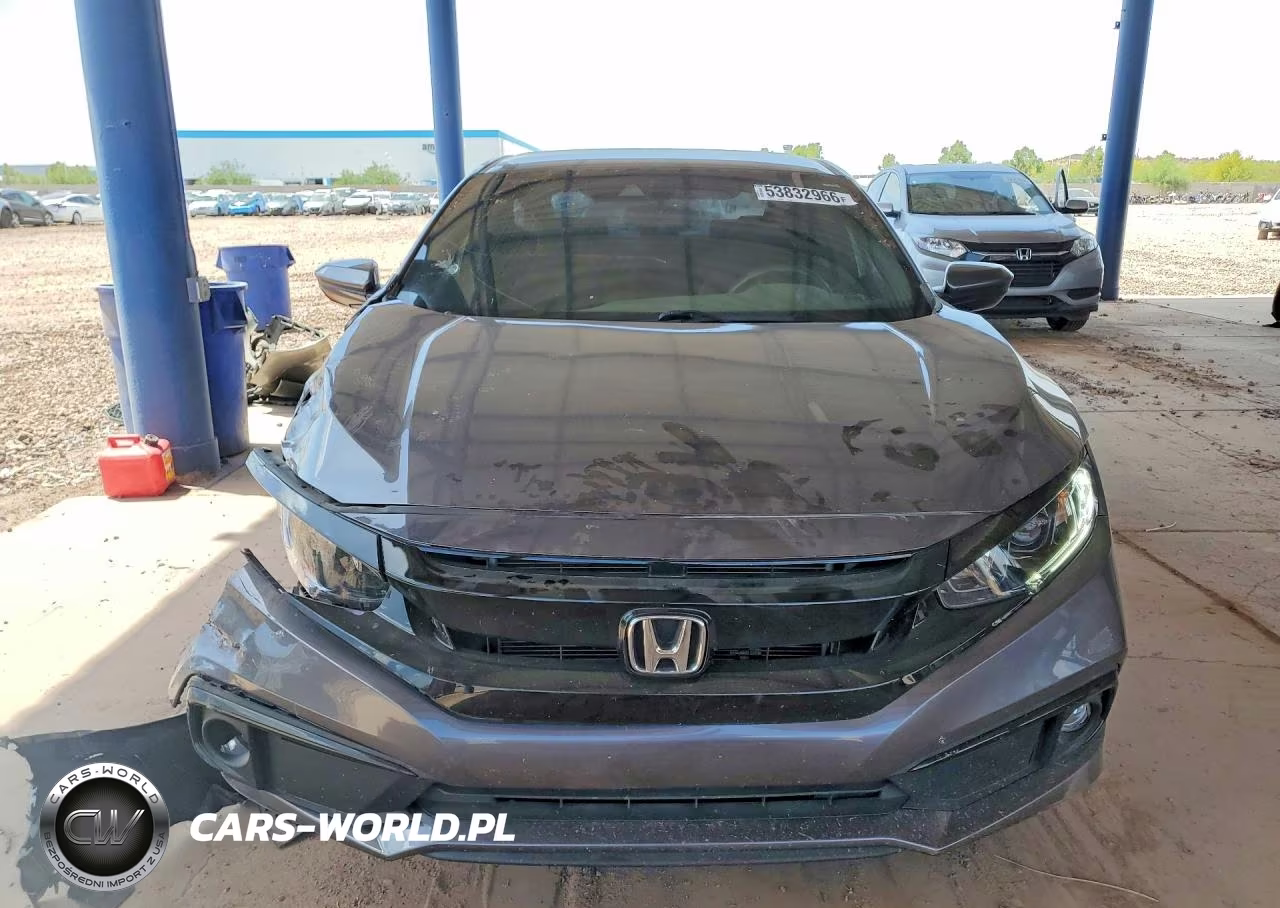2020 Honda Civic Sport VIN:19XFC2F86LE002762 - 5