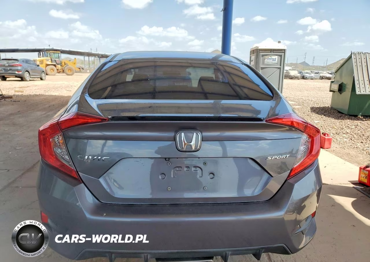 2020 Honda Civic Sport VIN:19XFC2F86LE002762 - 6