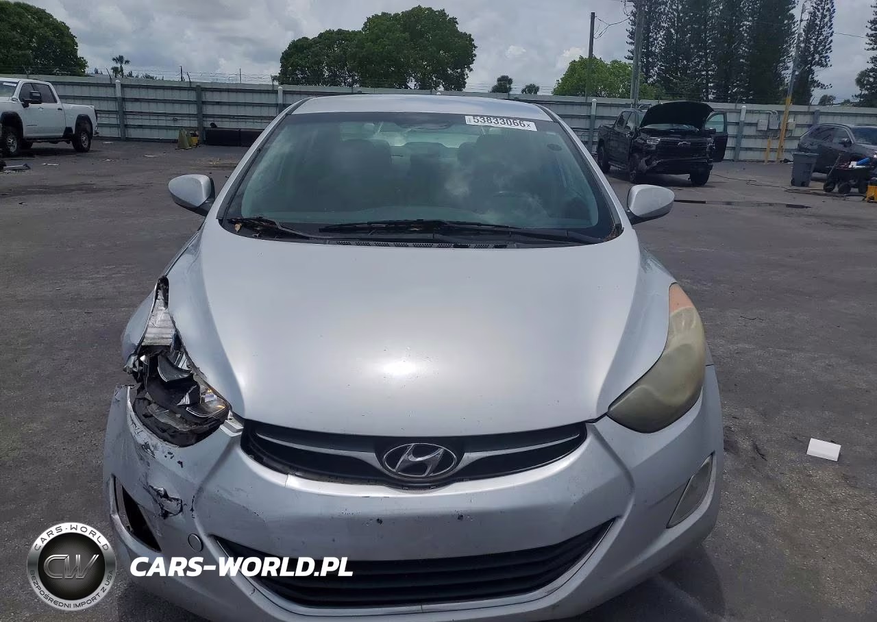 2012 Hyundai Elantra VIN:KMHDH4AE3CU328761 - 5