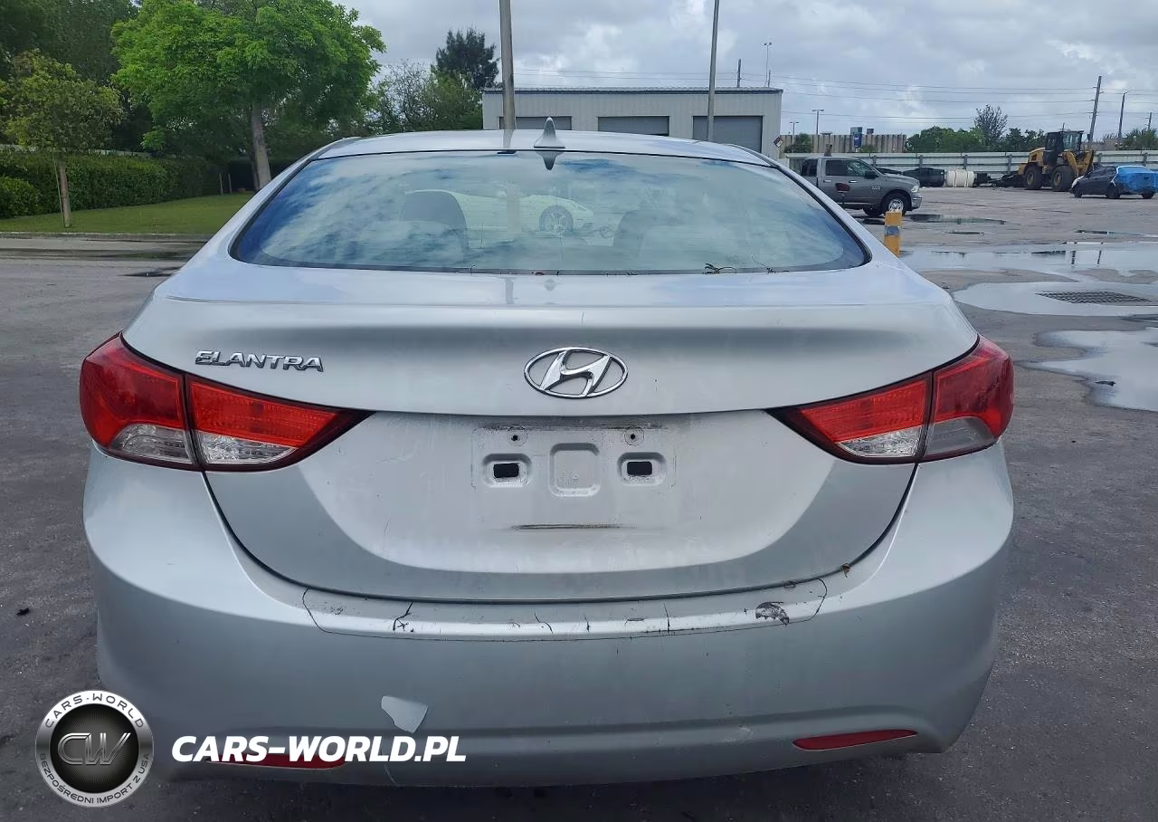 2012 Hyundai Elantra VIN:KMHDH4AE3CU328761 - 6