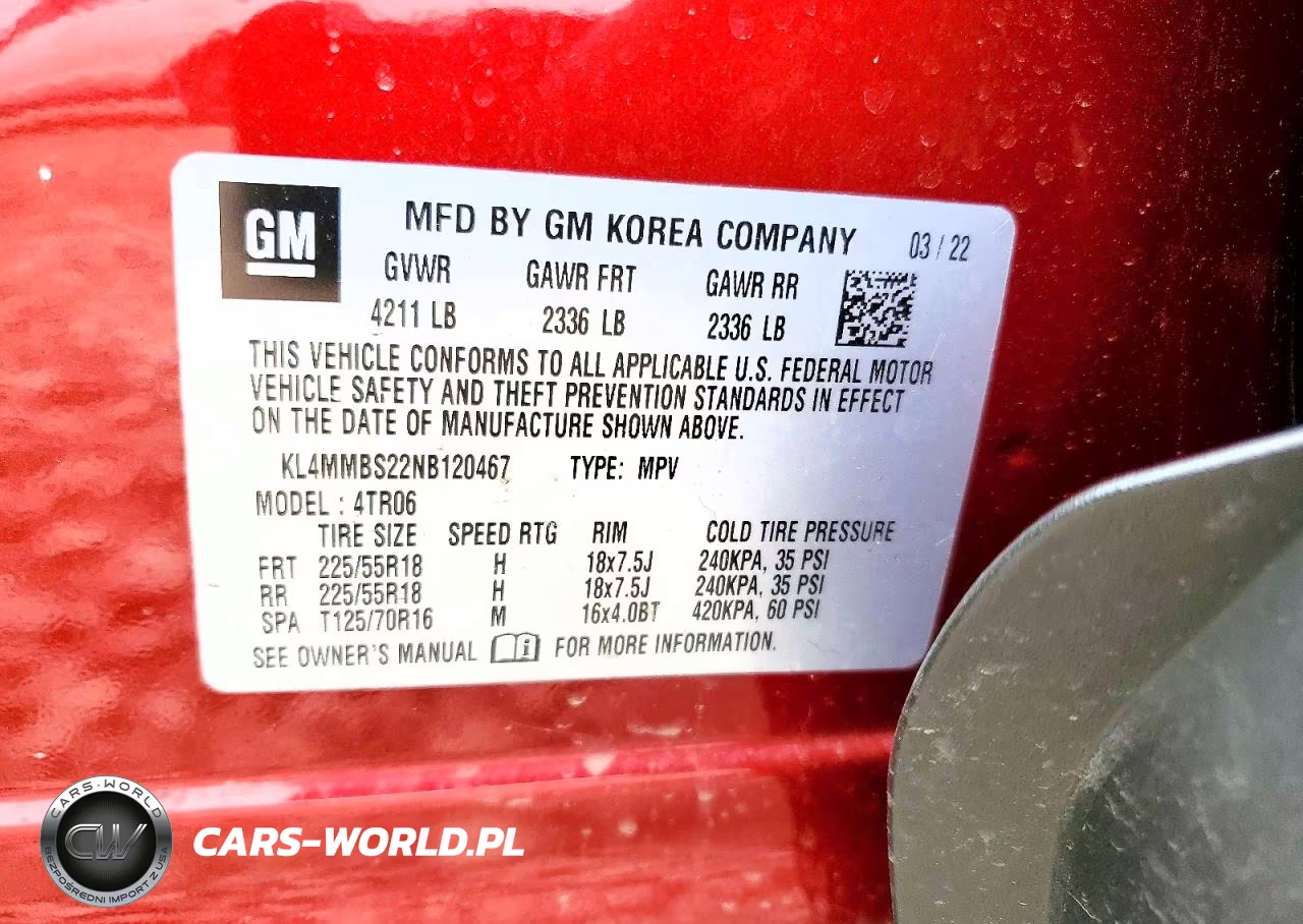 2022 Buick Encore Gx Preferred VIN:KL4MMBS22NB120467 - 13