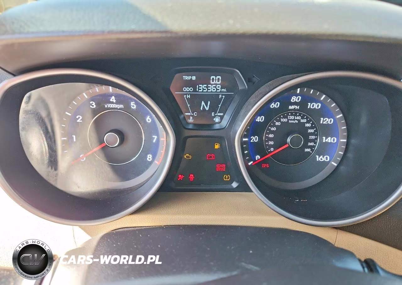 2013 Hyundai Elantra Gls VIN:5NPDH4AE6DH290426 - 9