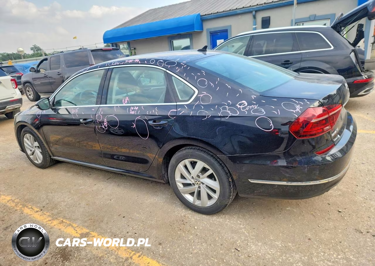 2018 Volkswagen Passat Se VIN:1VWBA7A34JC017405 - 2