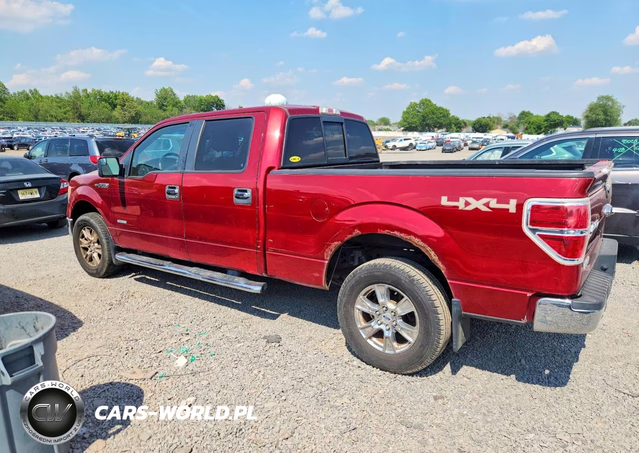 2013 Ford F150 Supercrew VIN:1FTFW1ET2DFD39332 - 2