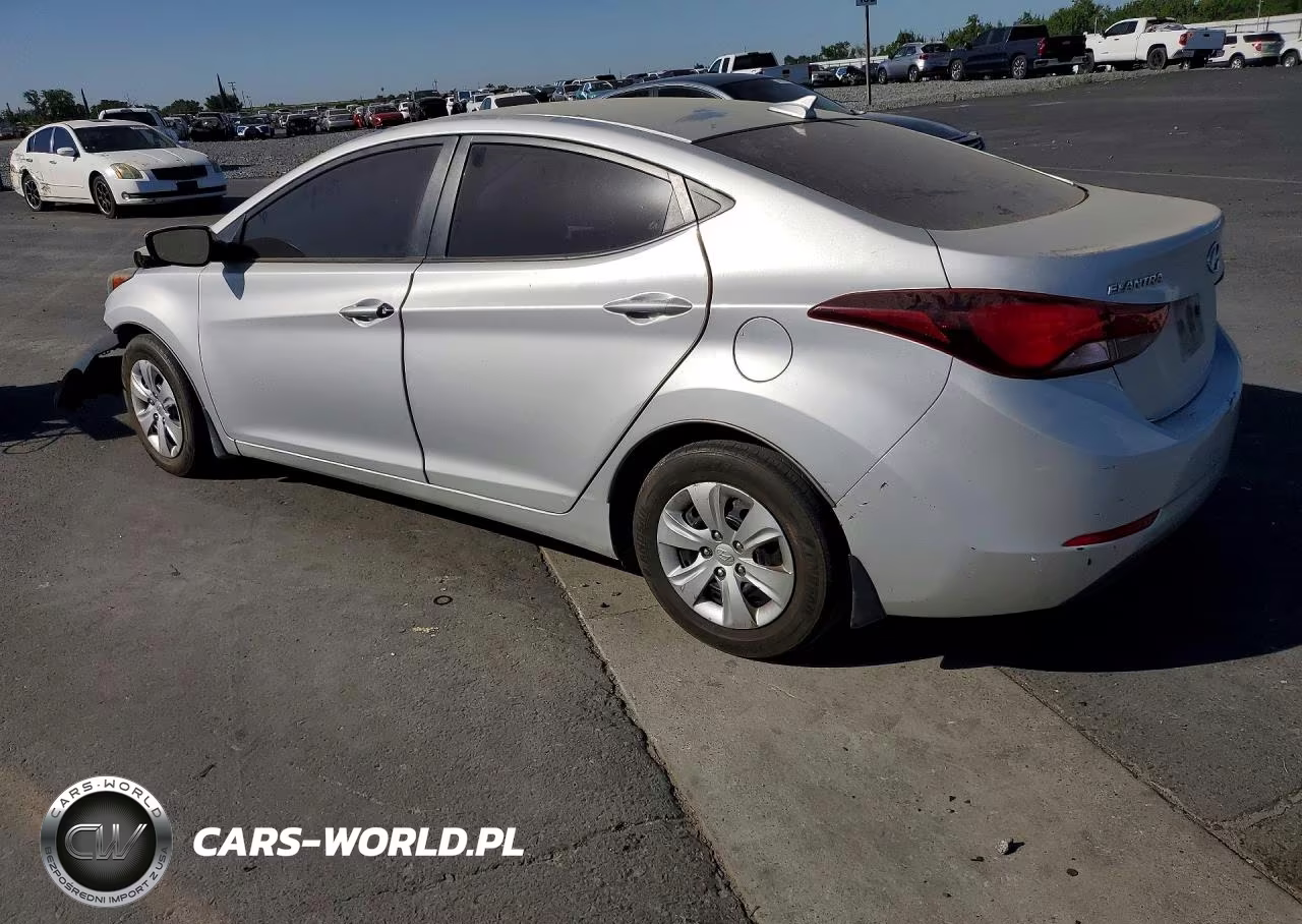 2016 Hyundai Elantra Se VIN:5NPDH4AEXGH667084 - 2