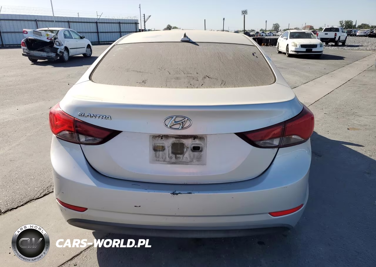 2016 Hyundai Elantra Se VIN:5NPDH4AEXGH667084 - 6