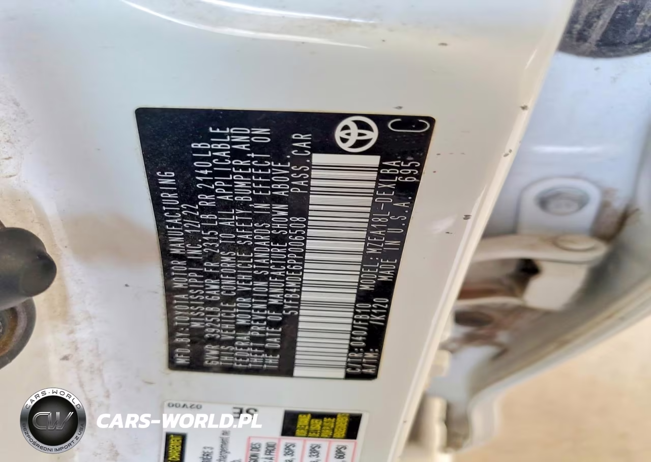 2023 Toyota Corolla Le VIN:5YFB4MDE6PP006508 - 12