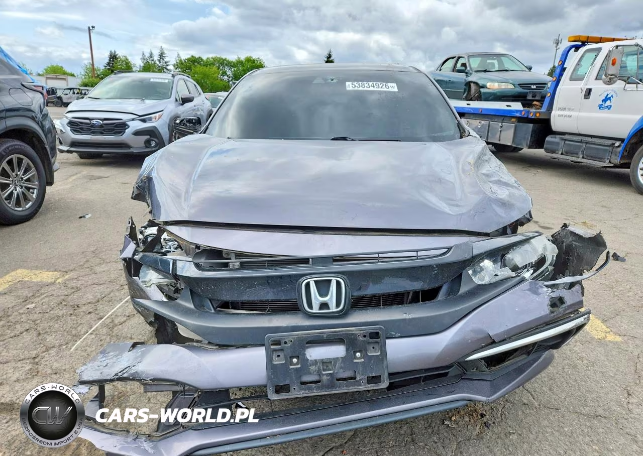 2019 Honda Civic Lx VIN:2HGFC2F62KH533816 - 5