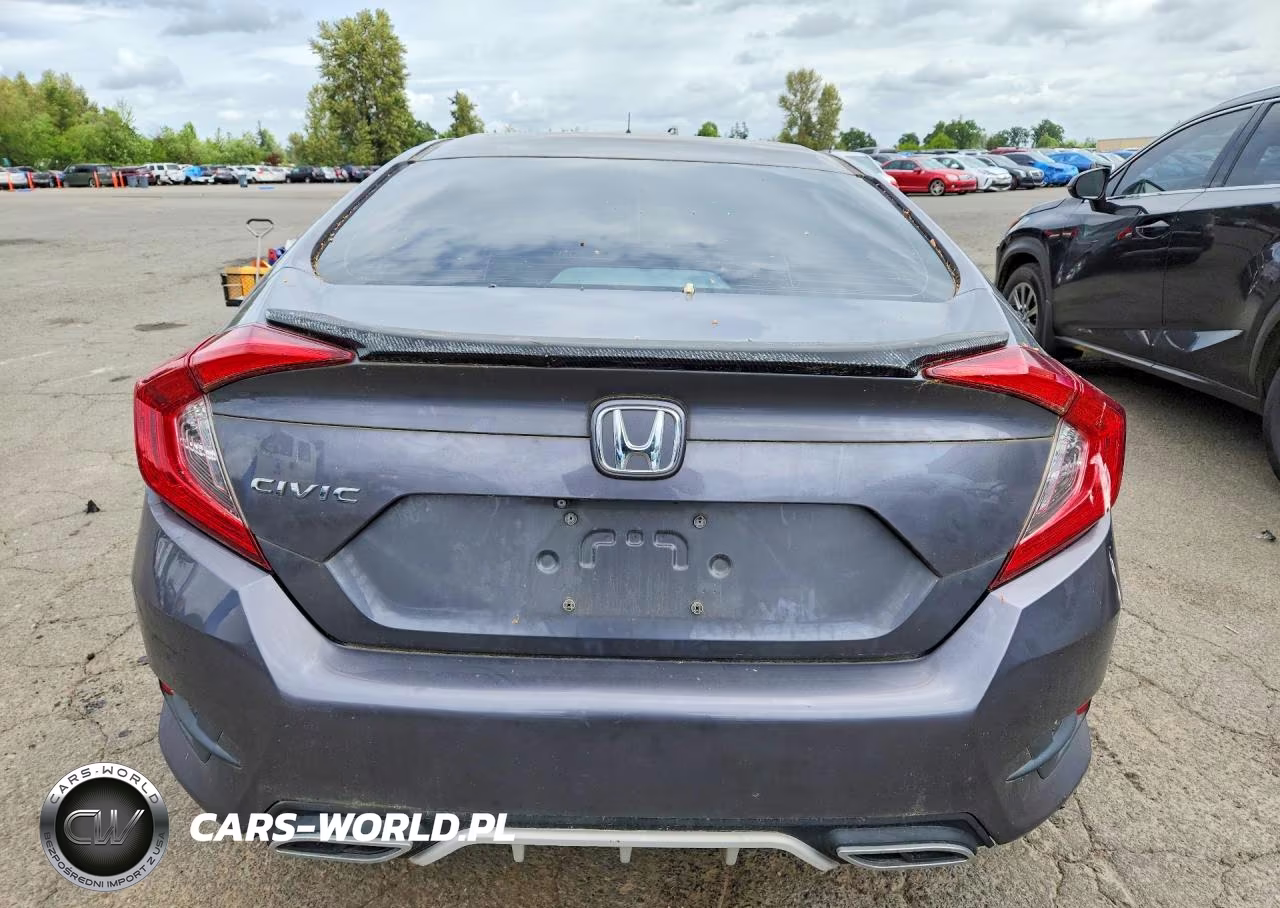 2019 Honda Civic Lx VIN:2HGFC2F62KH533816 - 6