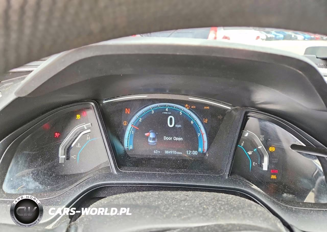 2019 Honda Civic Lx VIN:2HGFC2F62KH533816 - 9