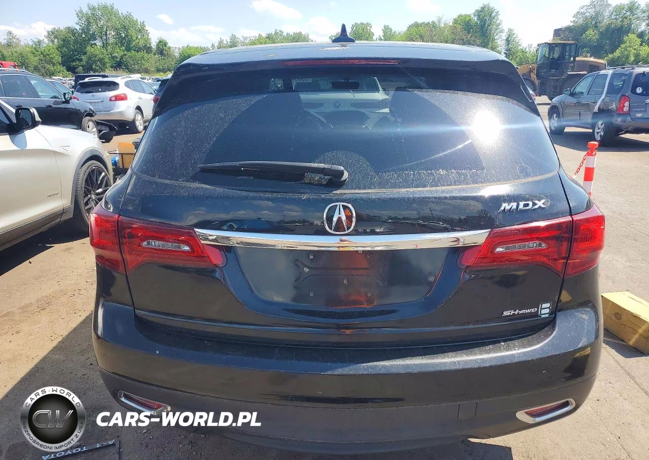 2016 Acura Mdx VIN:5FRYD4H29GB046540 - 6