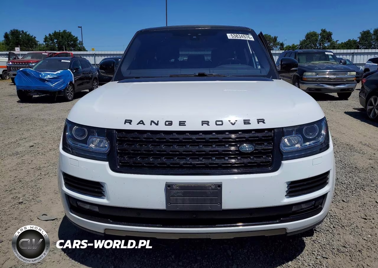 2017 Land Rover Range Rover VIN:SALGR2FK1HA326302 - 5