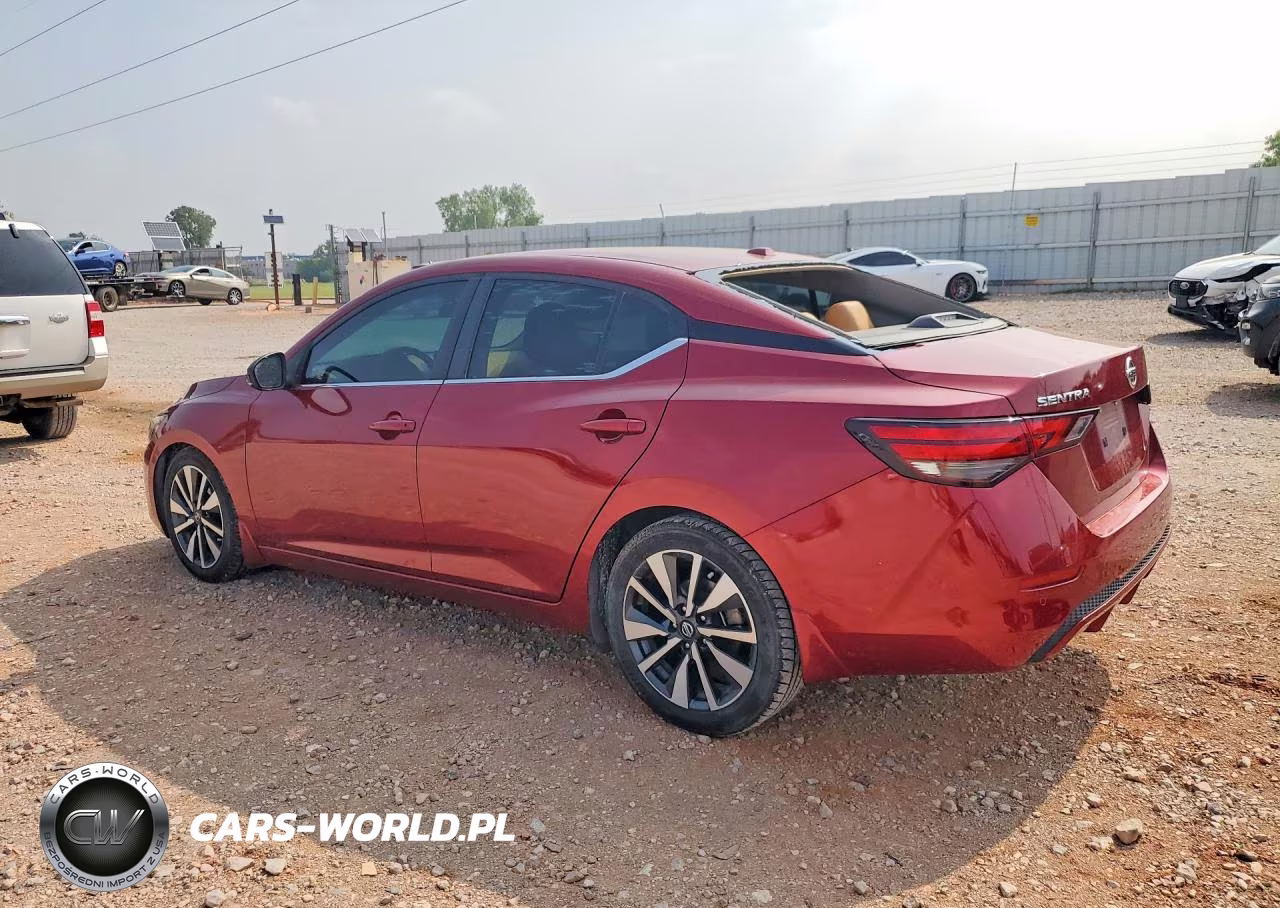 2020 Nissan Sentra Sv VIN:3N1AB8CV9LY208010 - 2