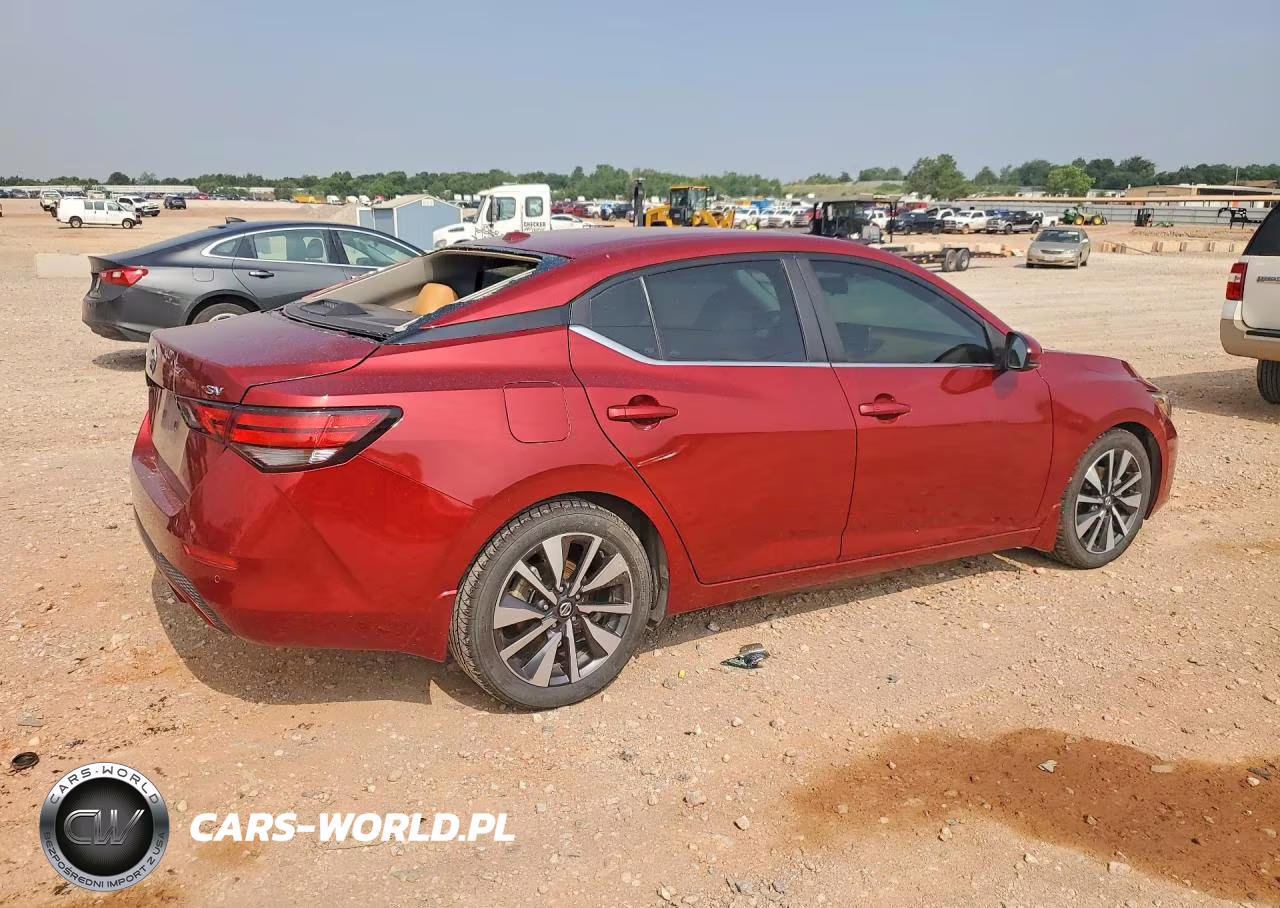 2020 Nissan Sentra Sv VIN:3N1AB8CV9LY208010 - 3