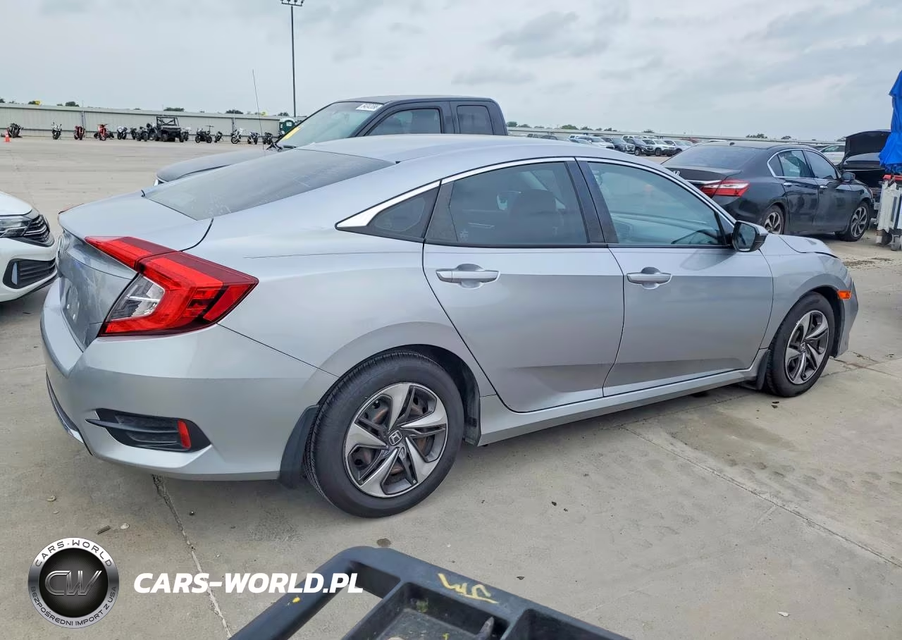 2020 Honda Civic Lx VIN:19XFC2F64LE004394 - 3