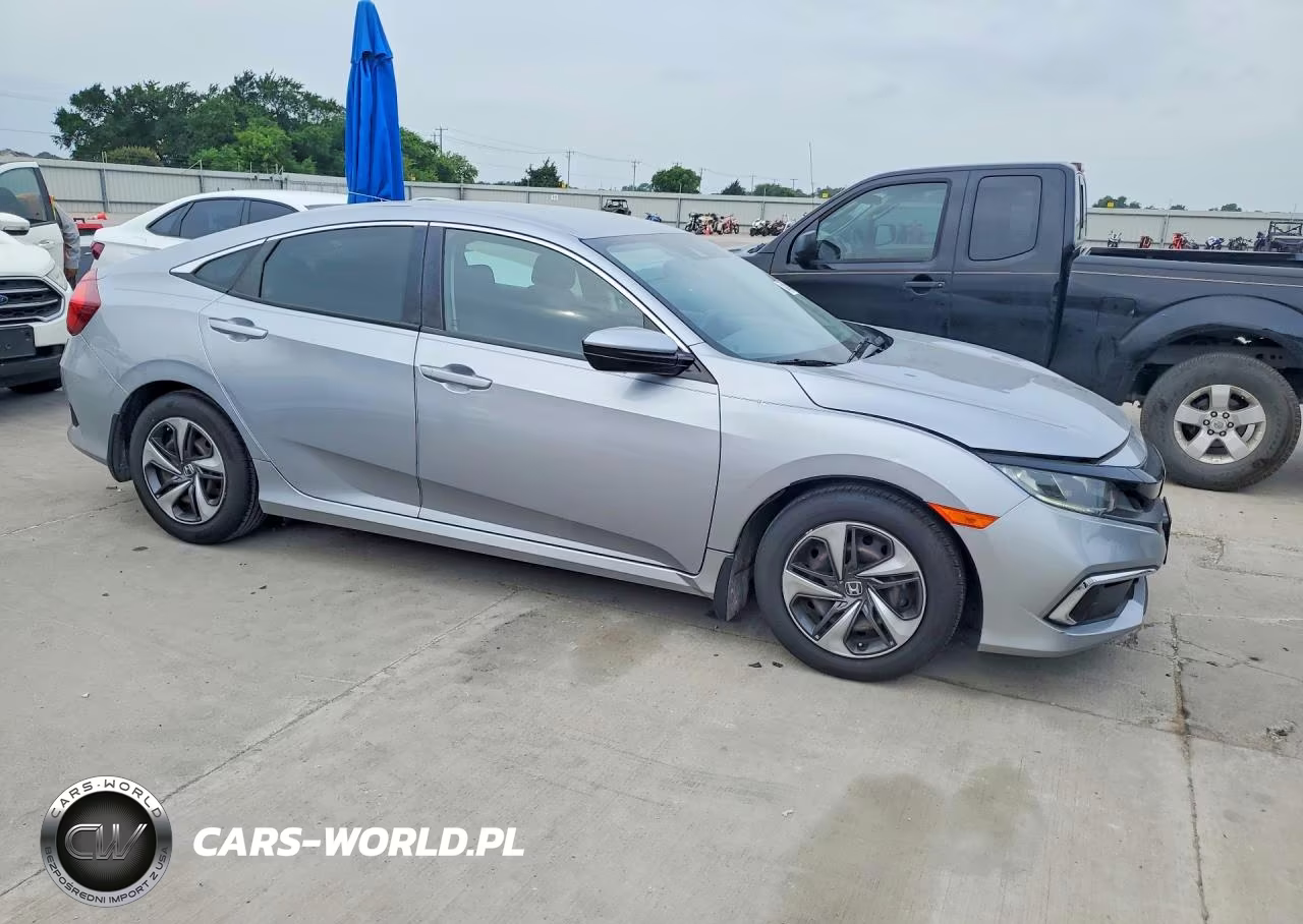 2020 Honda Civic Lx VIN:19XFC2F64LE004394 - 4