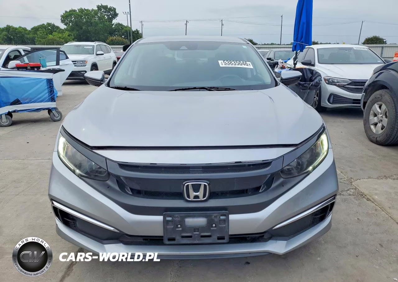 2020 Honda Civic Lx VIN:19XFC2F64LE004394 - 5