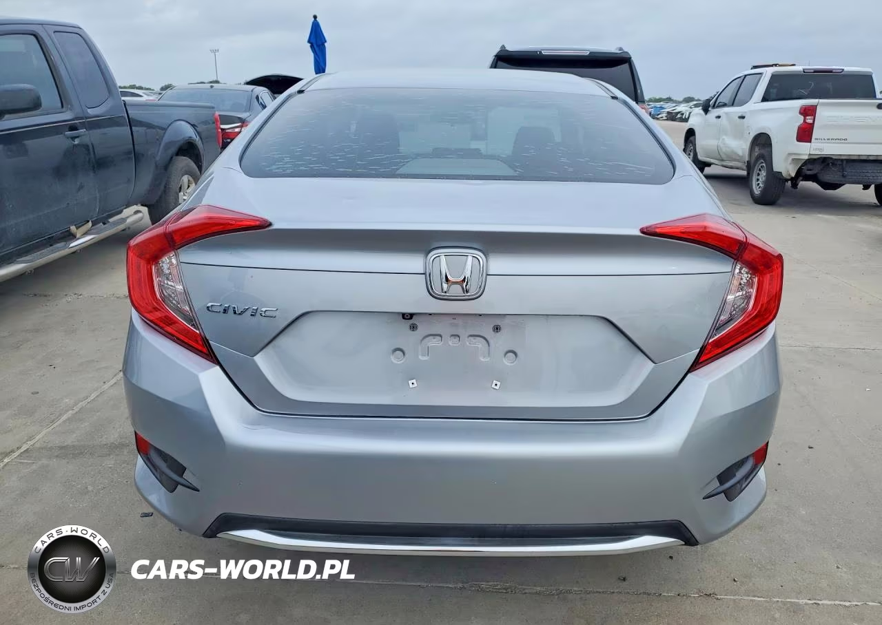 2020 Honda Civic Lx VIN:19XFC2F64LE004394 - 6