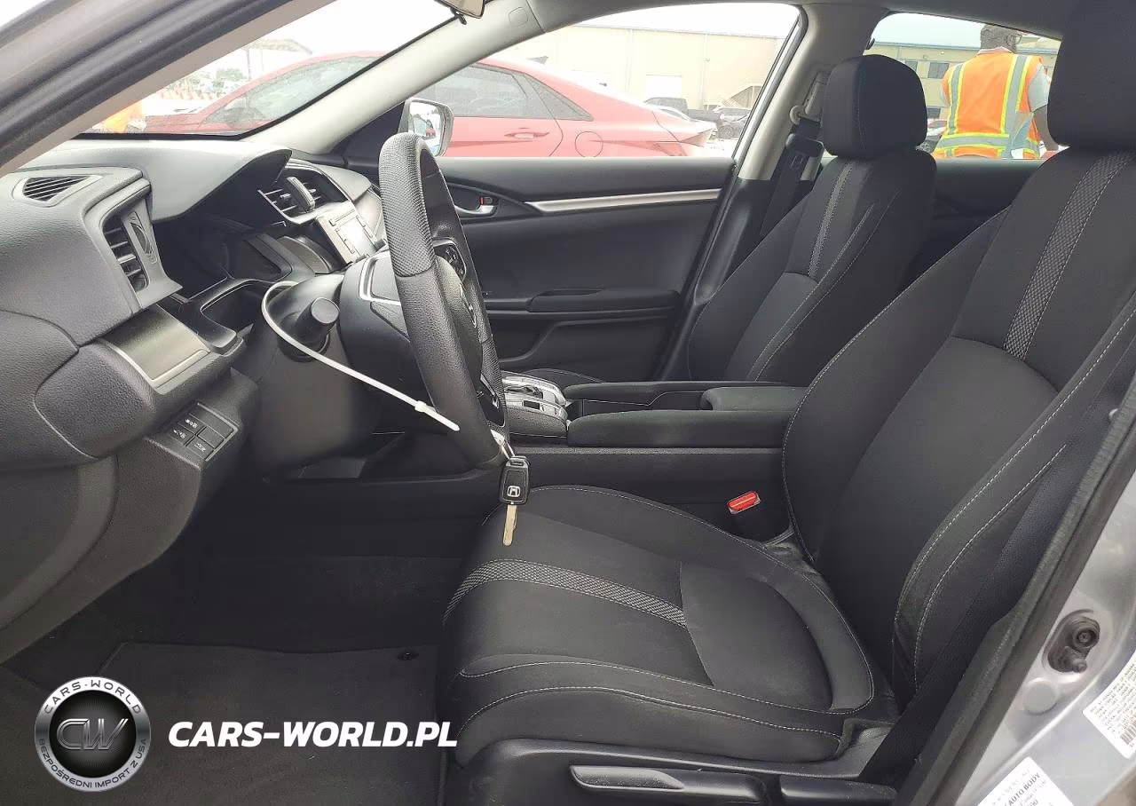 2020 Honda Civic Lx VIN:19XFC2F64LE004394 - 7
