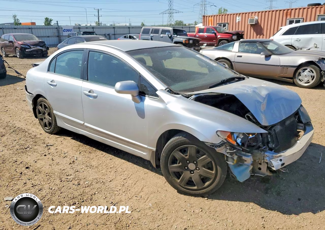 2007 Honda Civic Lx VIN:1HGFA16537L027185 - 4