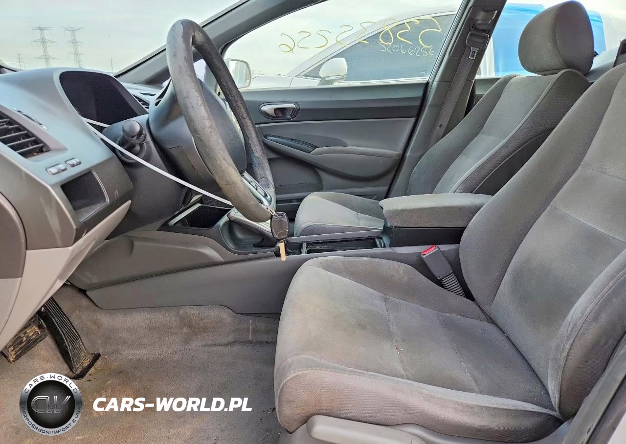 2007 Honda Civic Lx VIN:1HGFA16537L027185 - 7