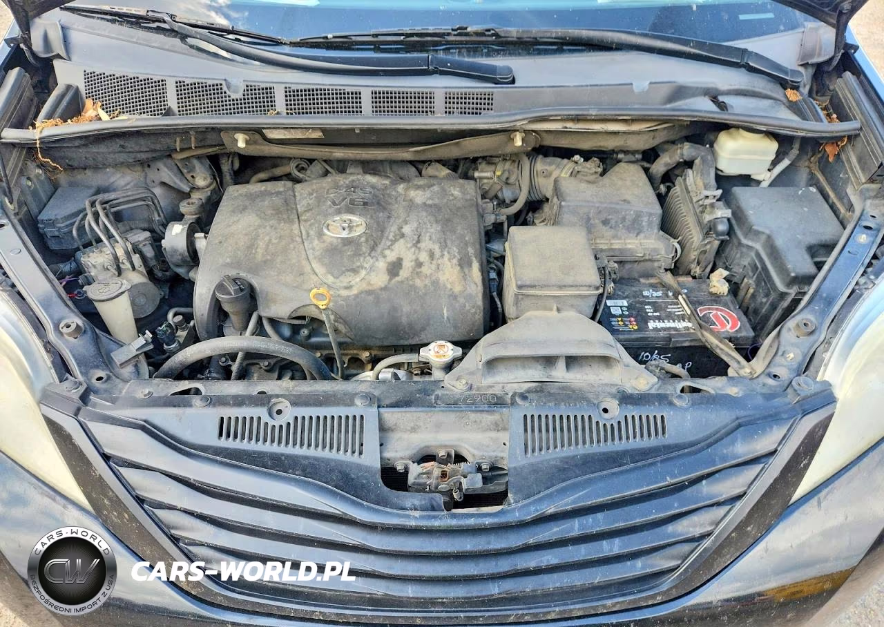 2017 Toyota Sienna Le VIN:5TDKZ3DC0HS835917 - 12