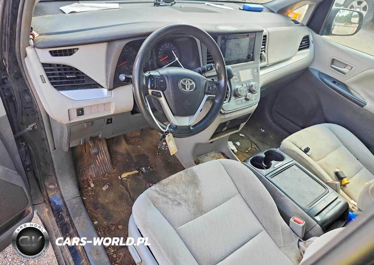 2017 Toyota Sienna Le VIN:5TDKZ3DC0HS835917 - 8
