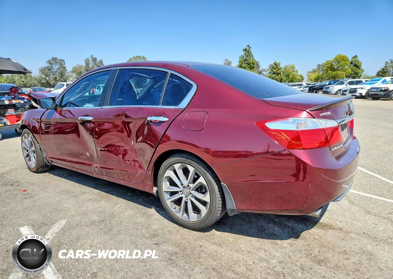 2015 Honda Accord Sport VIN:1HGCR2F50FA231406 - 2