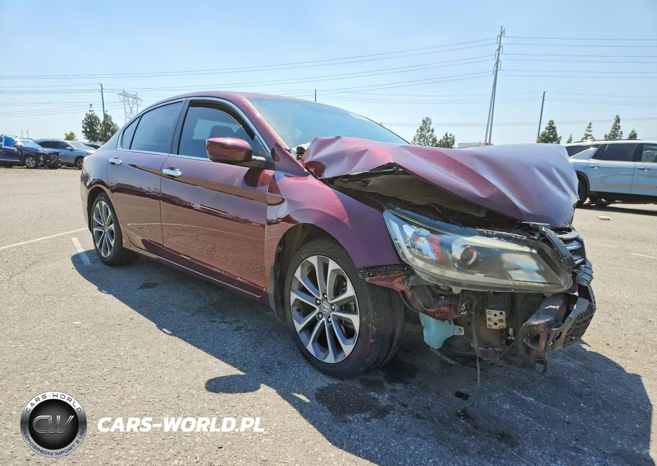 2015 Honda Accord Sport VIN:1HGCR2F50FA231406 - 4