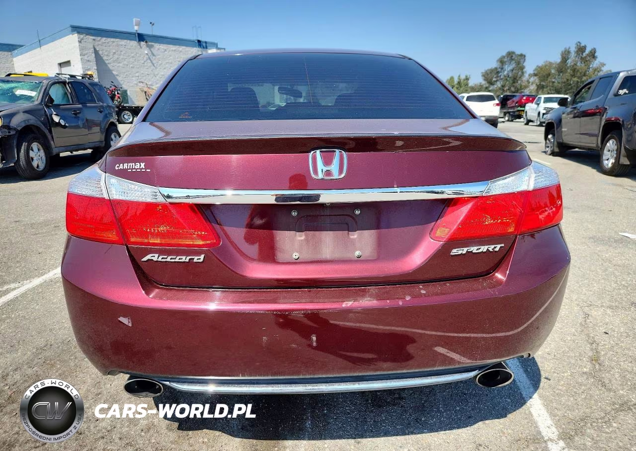 2015 Honda Accord Sport VIN:1HGCR2F50FA231406 - 6