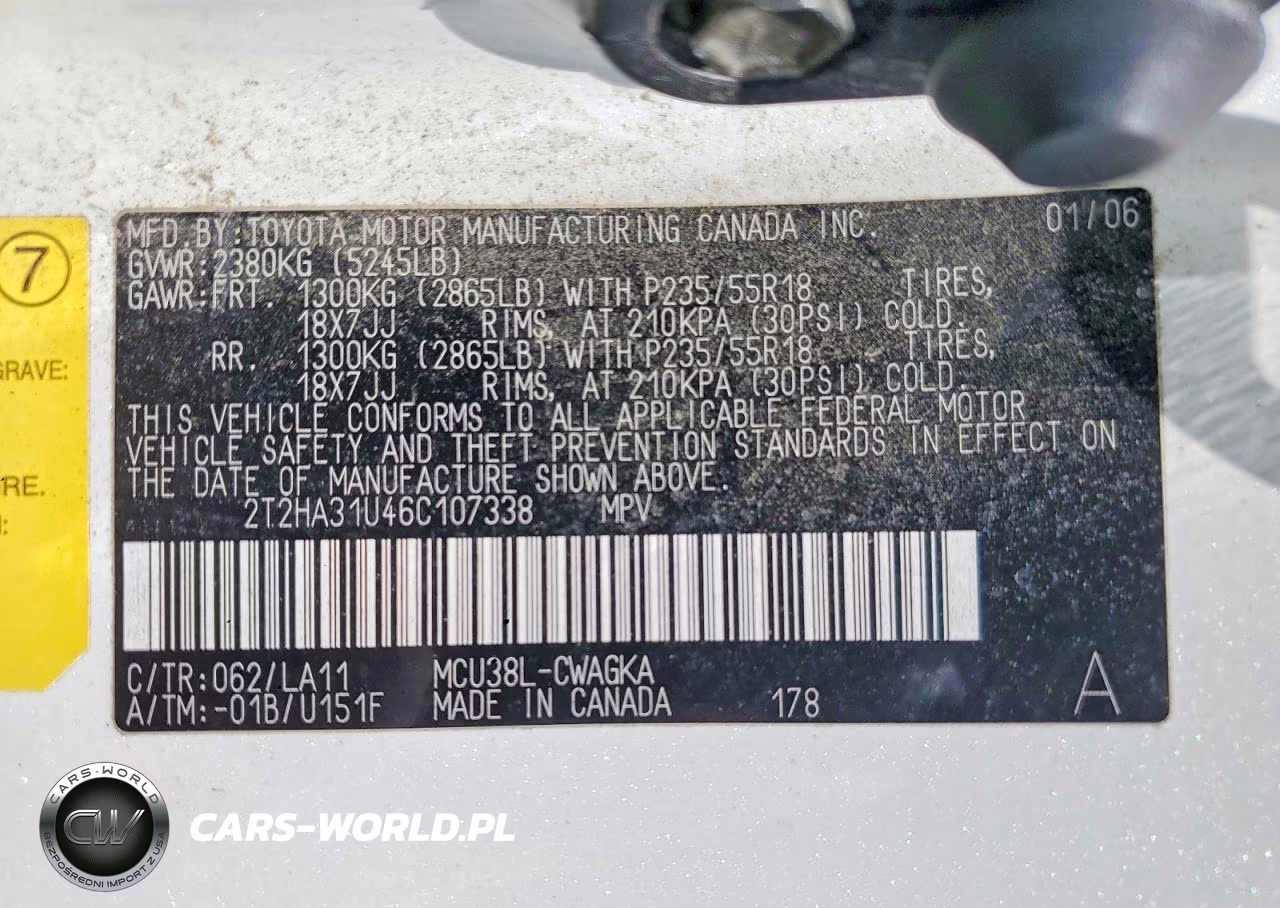 2006 Lexus Rx 330 VIN:2T2HA31U46C107338 - 12