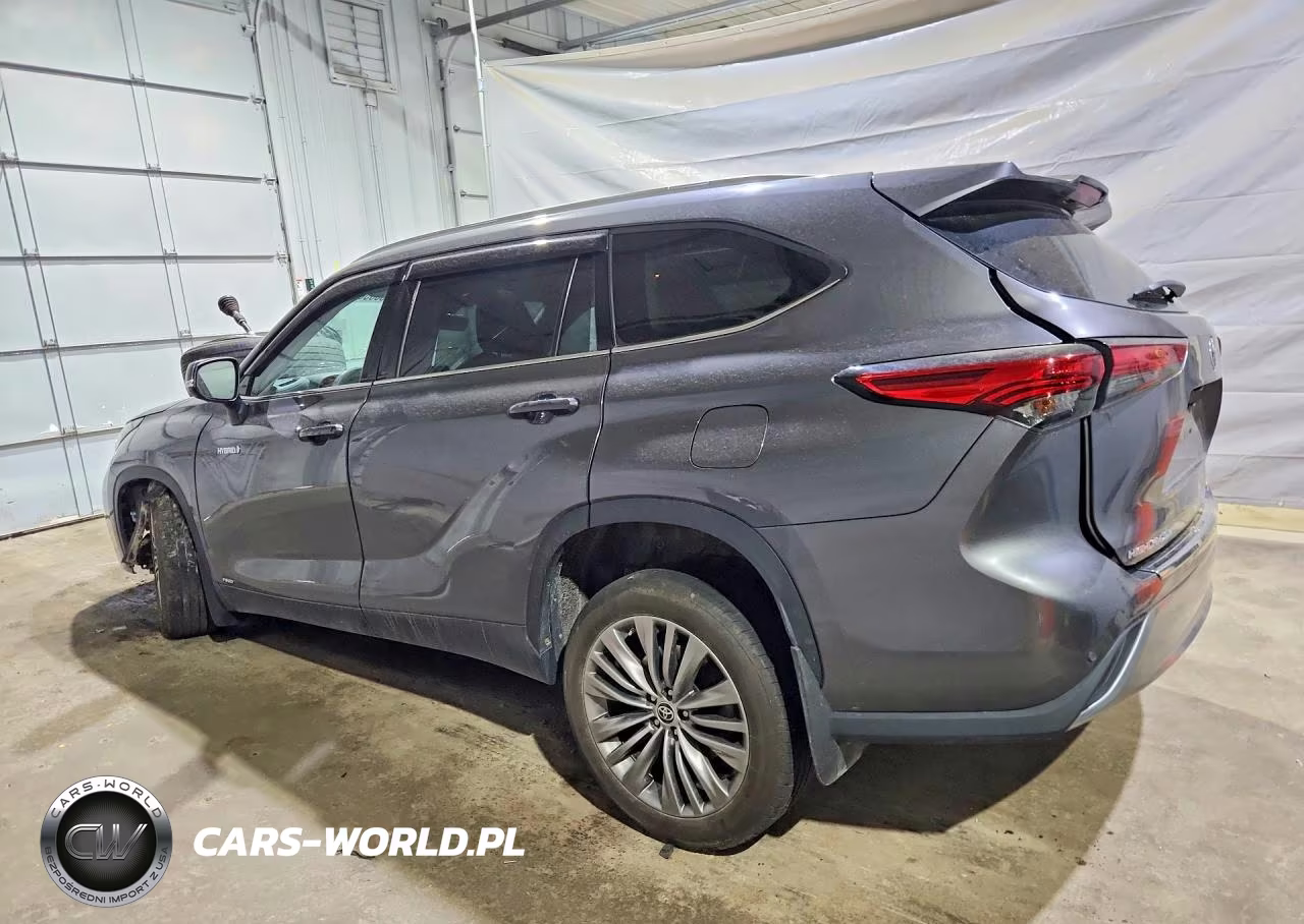 2021 Toyota Highlander Hybrid Platinum VIN:5TDEBRCH7MS050712 - 2