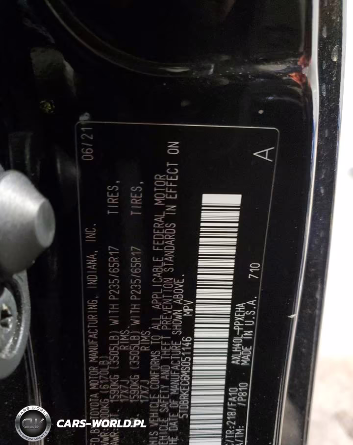 2021 Toyota Sienna Le 8-Passenger VIN:5TDBRKEC6MS051146 - 14