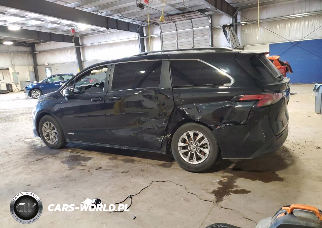 2021 Toyota Sienna Le 8-Passenger VIN:5TDBRKEC6MS051146 - 2