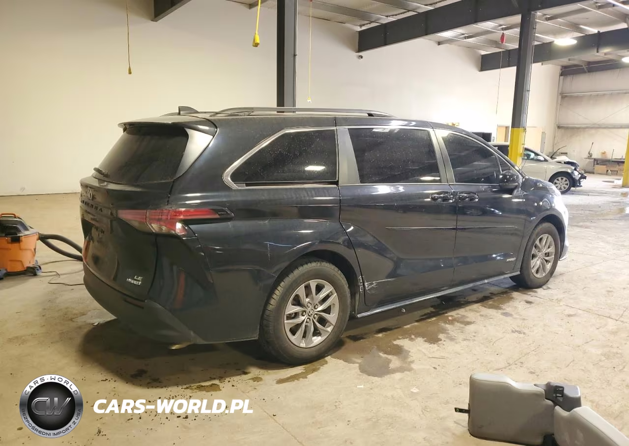2021 Toyota Sienna Le 8-Passenger VIN:5TDBRKEC6MS051146 - 3