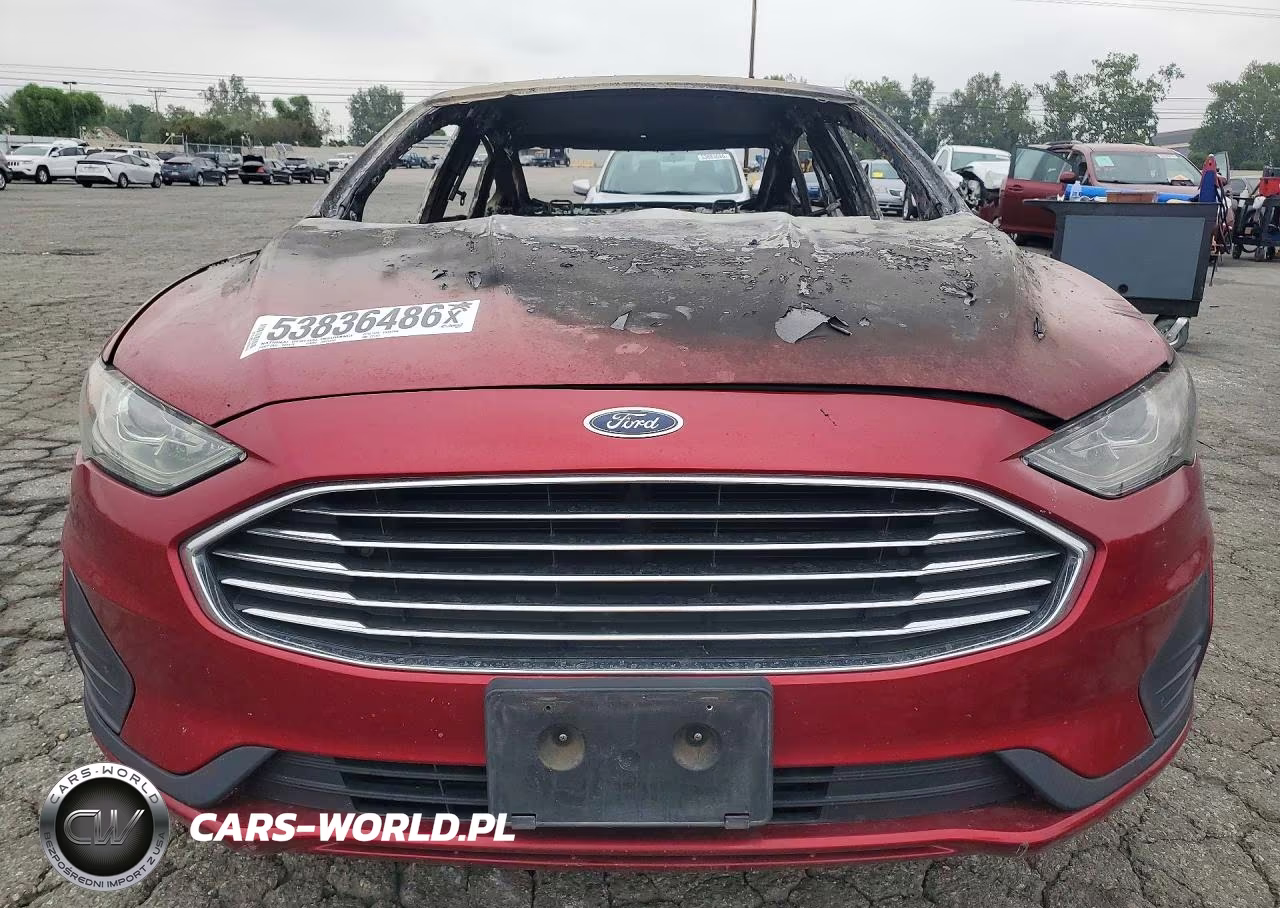 2019 Ford Fusion Se VIN:3FA6P0LU1KR221121 - 5