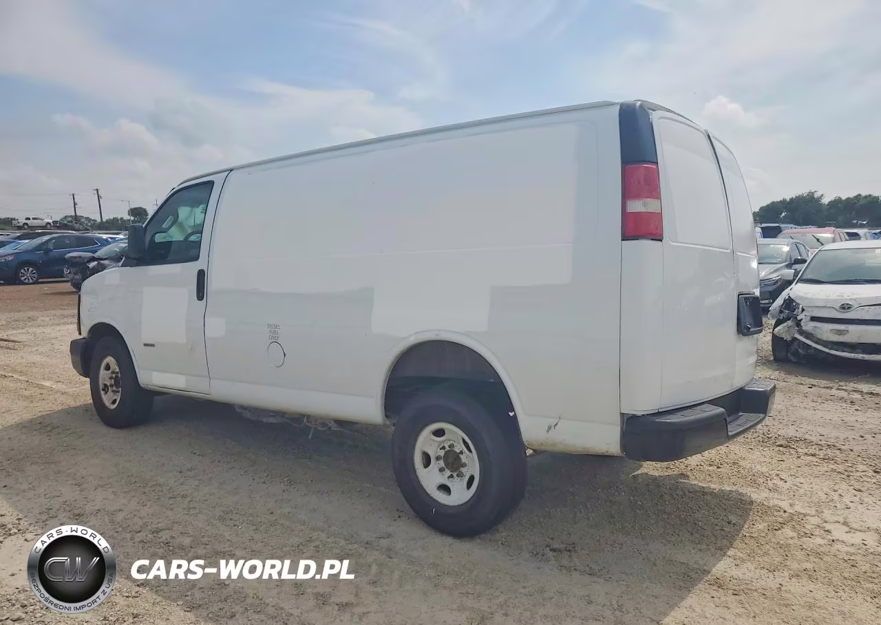 2017 Chevrolet Express 2500 Cargo Delivery Van VIN:1GCWGAF13H1207418 - 2
