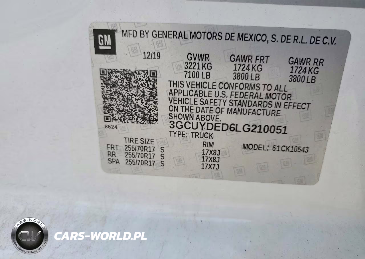 2020 Chevrolet Silverado K1500 Lt VIN:3GCUYDED6LG210051 - 12