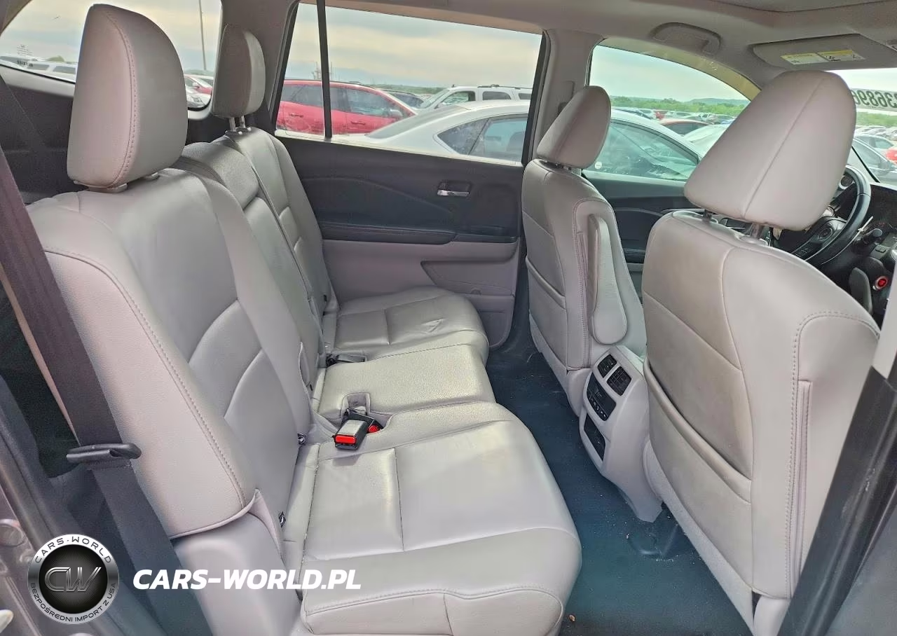 2017 Honda Pilot Exl VIN:5FNYF5H56HB025593 - 10